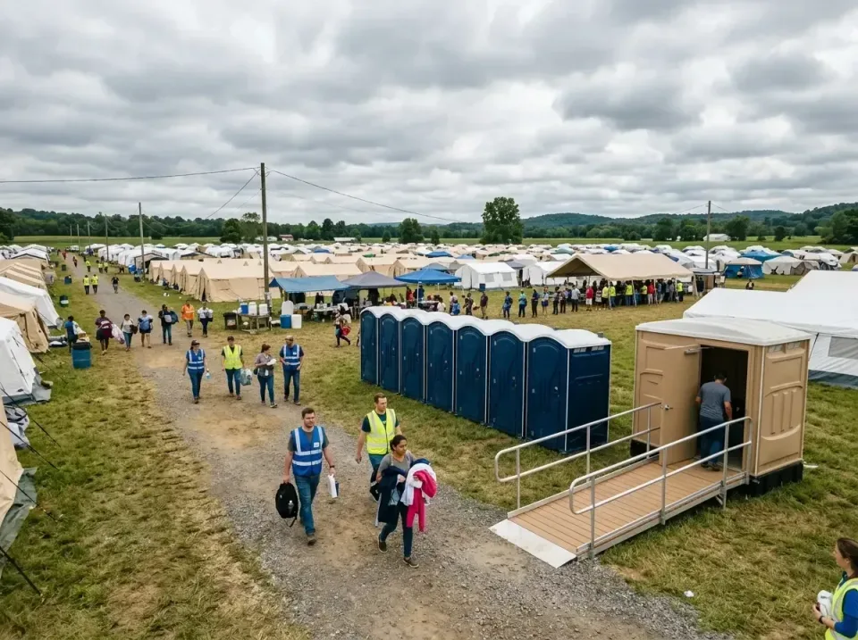 disaster-relief-camp-restrooms-010 — frequently asked questions, Dumpster & Portable Bathrooms Rental in Monticello, IA